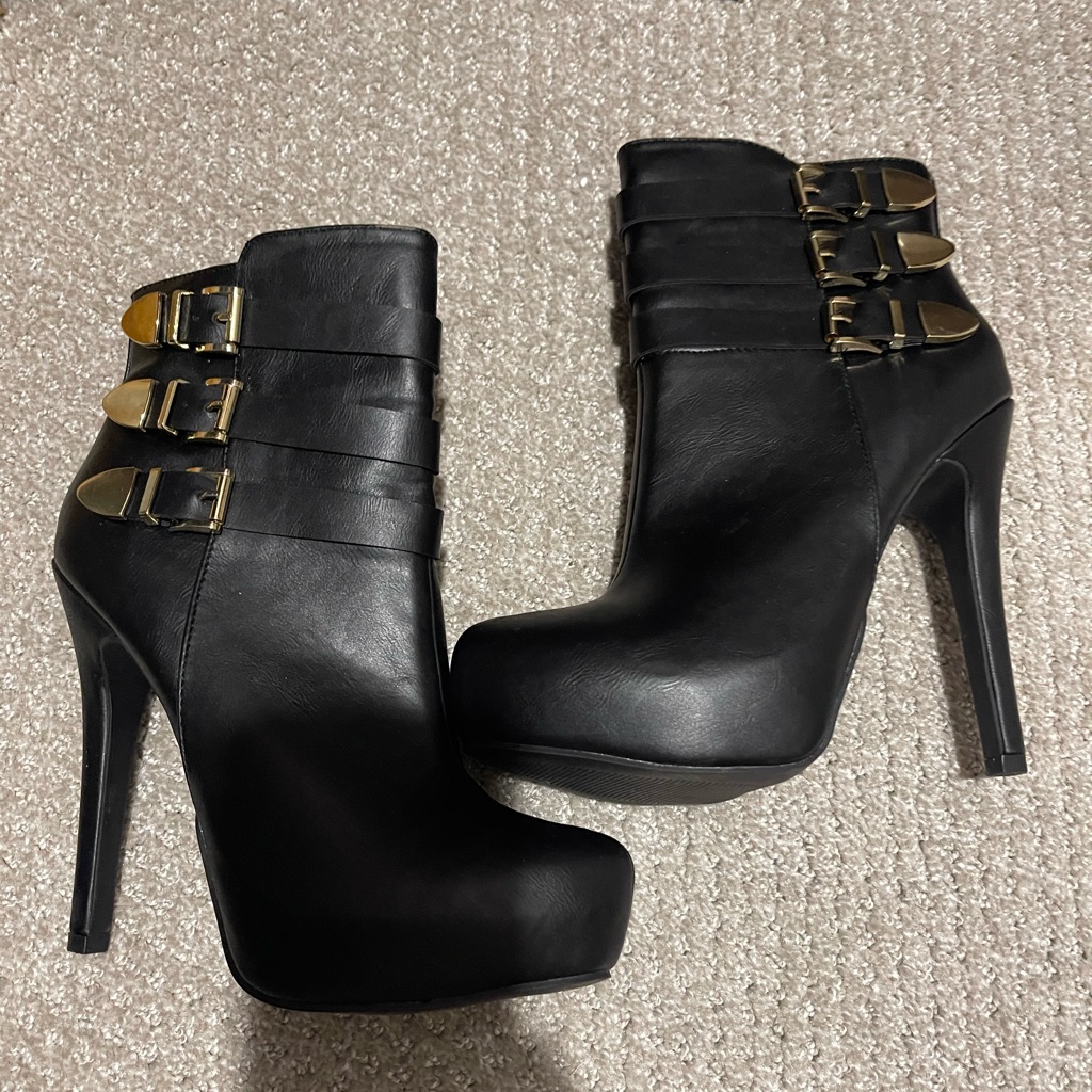 Platform Boot Heels